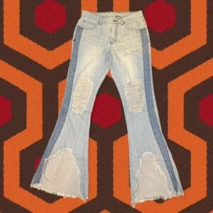 NWT Somedays Lovin Skyfall Jean Bell Bottom Pants 👖